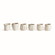 Napa Cream DEZIE MINI POTS, SET OF 6