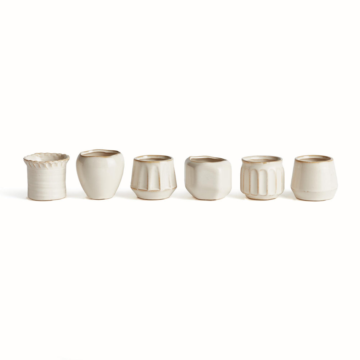 Napa Cream DEZIE MINI POTS, SET OF 6