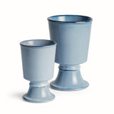 Napa Blue KELCY FOOTED CACHEPOTS, SET OF 2