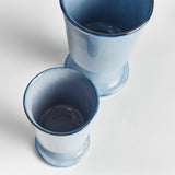 Napa Blue KELCY FOOTED CACHEPOTS, SET OF 2