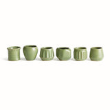 Napa Green DEZIE MINI POTS, SET OF 6