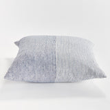 Napa Navy/Ivory OTIS PINSTRIPE PILLOW 24"
