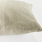 Napa Green/Flax OTIS PINSTRIPE PILLOW 24"
