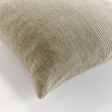Napa Green/Flax OTIS PINSTRIPE PILLOW 24"