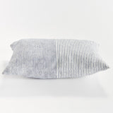 Napa Navy/Ivory OTIS PINSTRIPE LUMBAR PILLOW