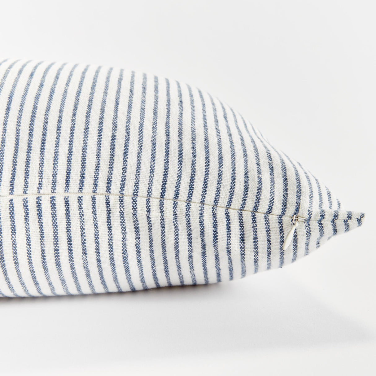 Napa Navy/Ivory OTIS PINSTRIPE LUMBAR PILLOW