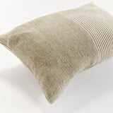 Napa Green/Flax OTIS PINSTRIPE LUMBAR PILLOW
