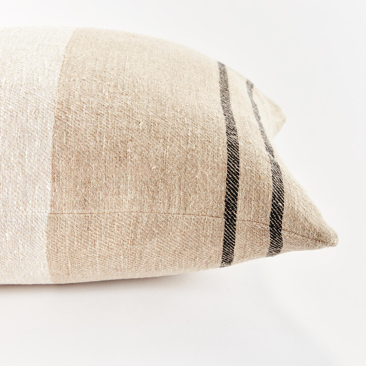 Napa Flax/Charcoal FINN PILLOW 20"