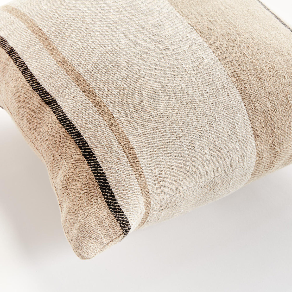 Napa Flax/Charcoal FINN PILLOW 20"