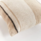 Napa Flax/Charcoal FINN PILLOW 20"