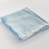 Napa Blue RAYAN EUROPEAN LINEN THROW