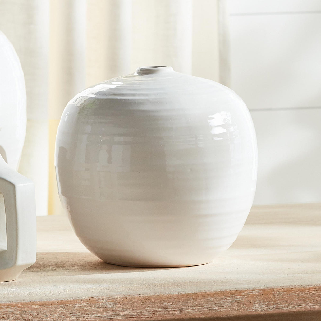 Napa Oatmeal EMERSON VASE SMALL