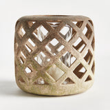 Napa Moss Terracotta Finish LUCCA HURRICANE SMALL