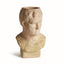 Napa Moss Terracotta Finish WEATHERED GARDEN MALE BUST PLANTER