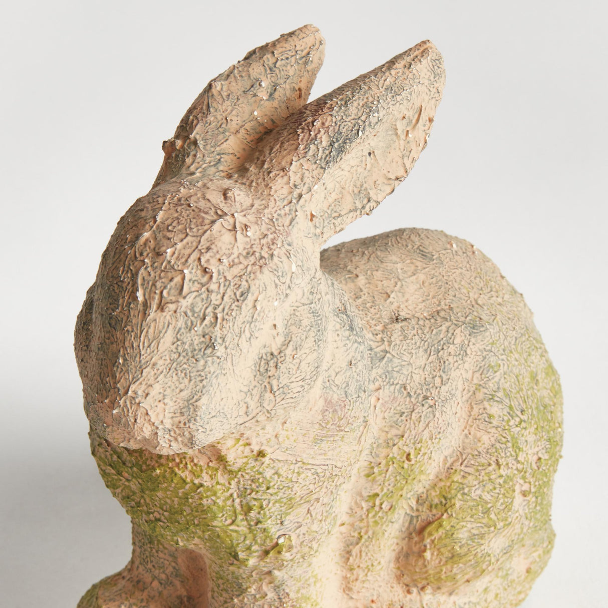Napa Moss Terracotta Finish WEATHERED GARDEN RABBIT SMALL