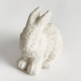 Napa Weathered Limestone Finish WEATHERED GARDEN RABBIT SMALL