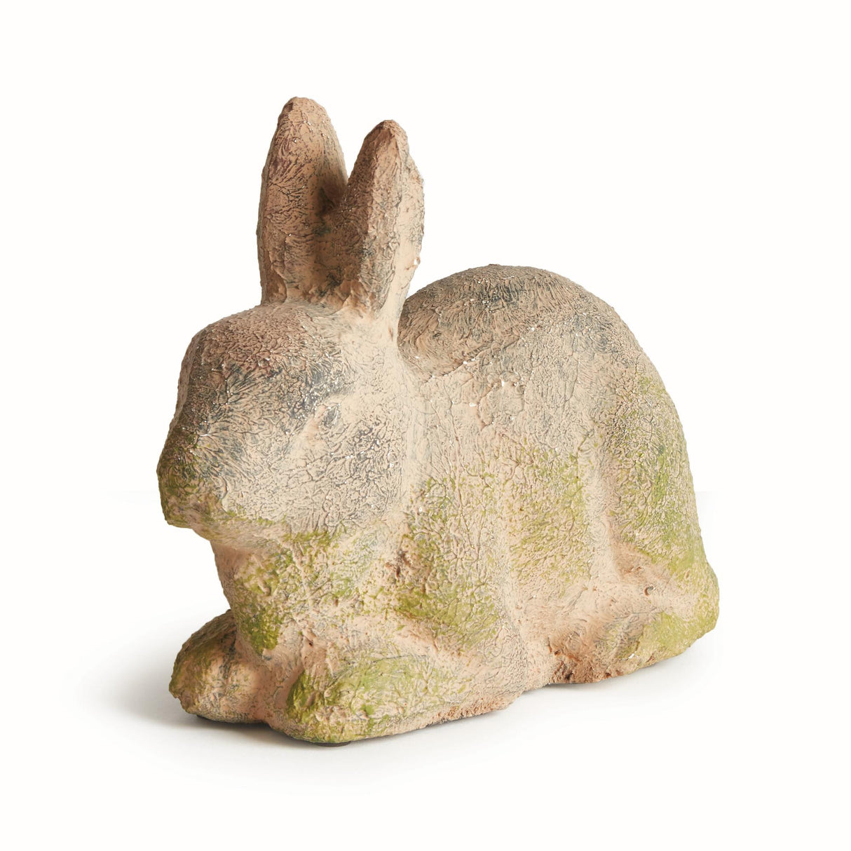 Napa Moss Terracotta Finish WEATHERED GARDEN RABBIT LARGE