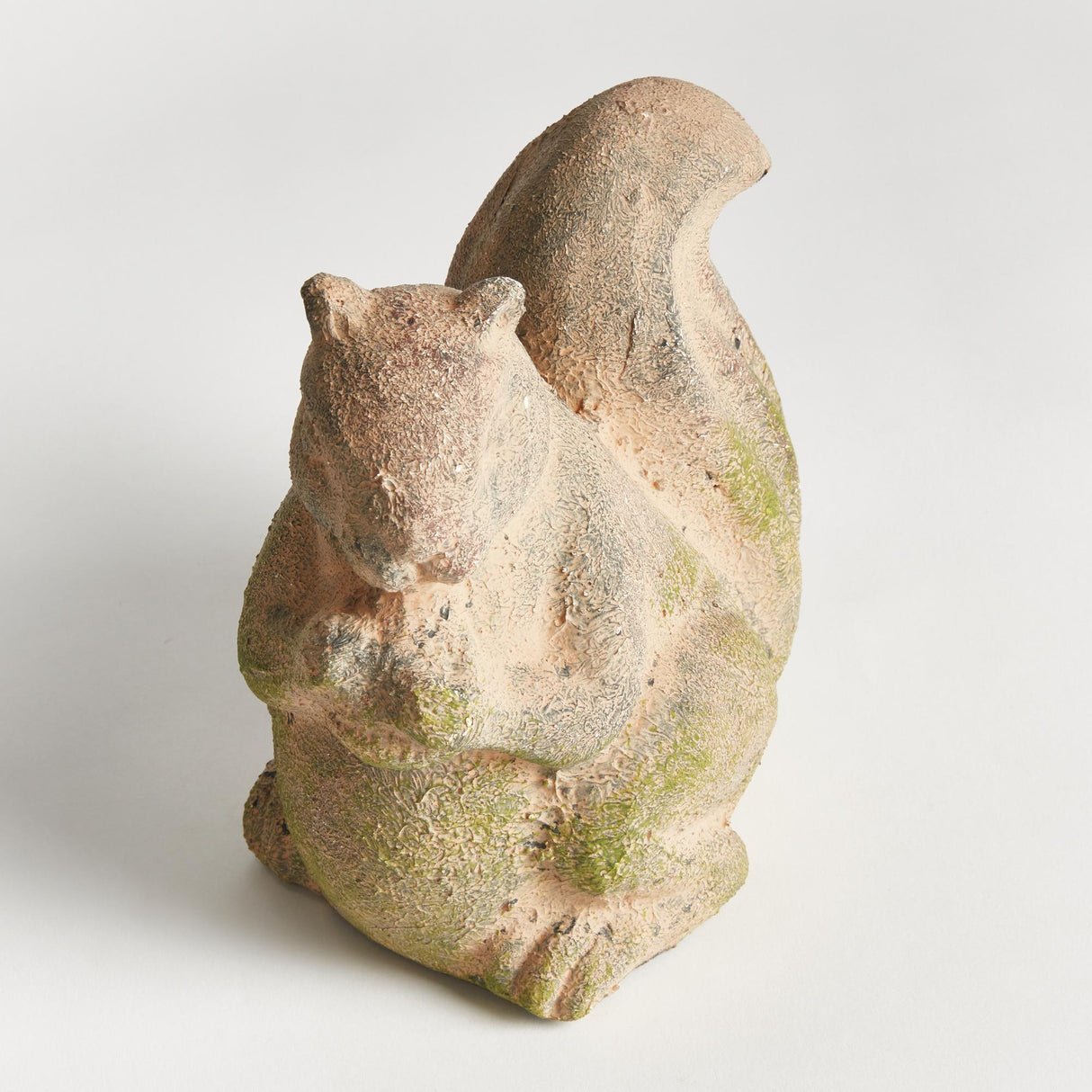 Napa Moss Terracotta Finish WEATHERED GARDEN SQUIRREL