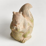 Napa Moss Terracotta Finish WEATHERED GARDEN SQUIRREL