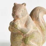 Napa Moss Terracotta Finish WEATHERED GARDEN SQUIRREL