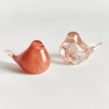 Napa Transparent Melon LITTLE FINCHES, SET OF 2