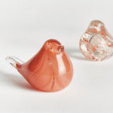 Napa Transparent Melon LITTLE FINCHES, SET OF 2