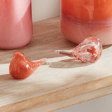 Napa Transparent Melon LITTLE FINCHES, SET OF 2