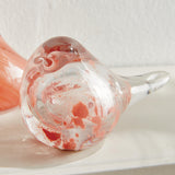Napa Transparent Melon LITTLE FINCHES, SET OF 2
