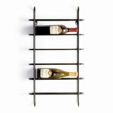 Napa Black YOUNTVILLE 6-BOTTLE WINE RACK