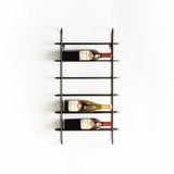 Napa Black YOUNTVILLE 6-BOTTLE WINE RACK