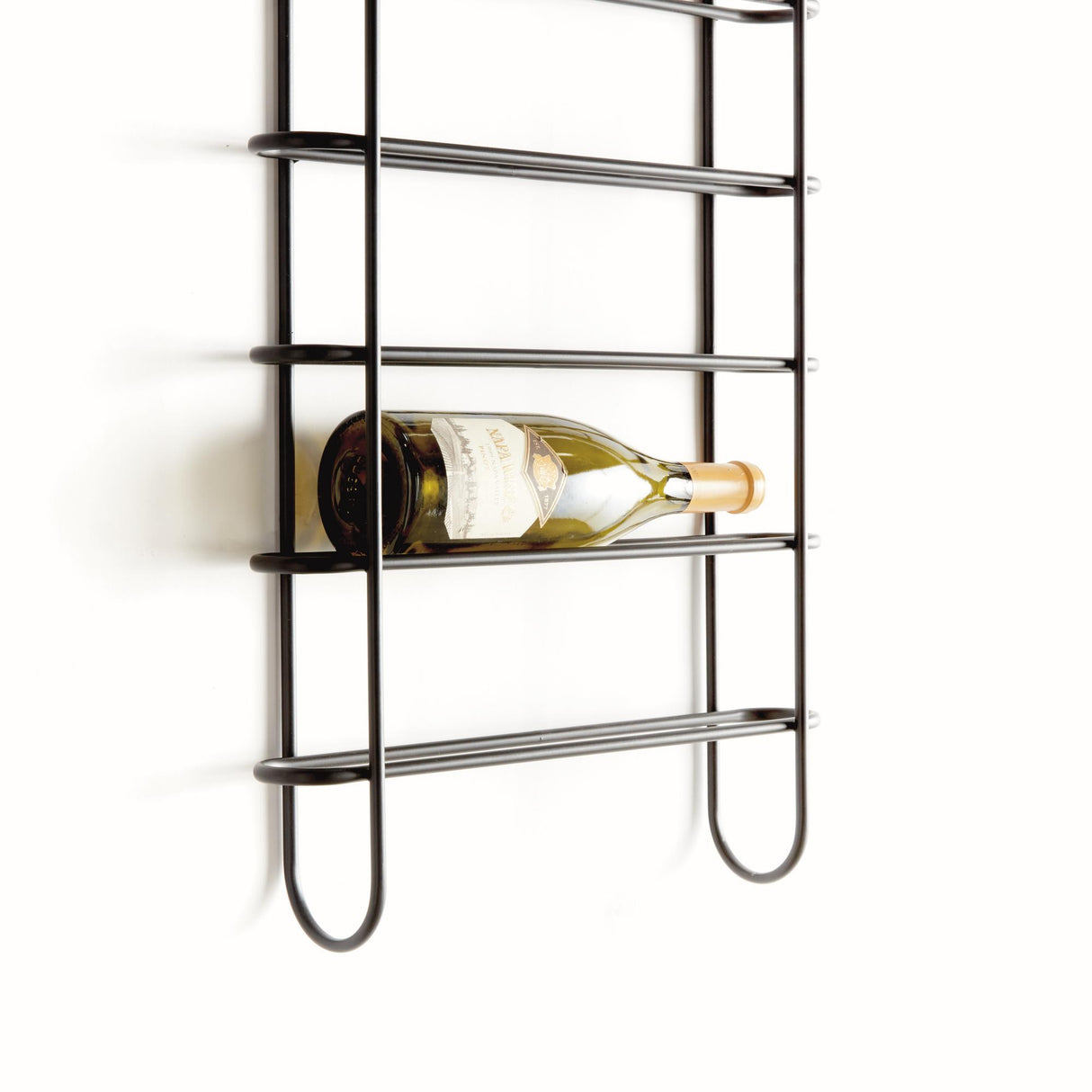Napa Black YOUNTVILLE 6-BOTTLE WINE RACK