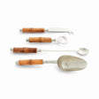 Napa Stainless Steel/Natural BARCLAY BUTERA KEYSTONE COCKTAIL ACCESSORIES, SET OF 4