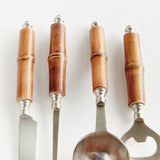 Napa Stainless Steel/Natural BARCLAY BUTERA KEYSTONE COCKTAIL ACCESSORIES, SET OF 4