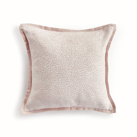 Napa Blush/White BRITT SQUARE INDOOR-OUTDOOR PILLOW 20"