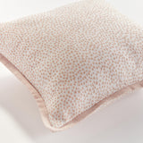 Napa Blush/White BRITT SQUARE INDOOR-OUTDOOR PILLOW 20"