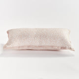 Napa Blush/White BRITT LUMBAR INDOOR-OUTDOOR PILLOW