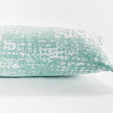 Napa Seafoam HANA LUMBAR INDOOR-OUTDOOR PILLOW