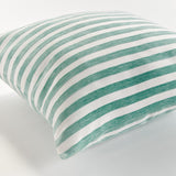 Napa Seafoam GRANT SQUARE INDOOR-OUTDOOR PILLOW 24"