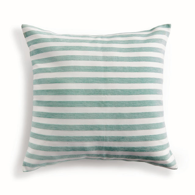 Napa Seafoam GRANT SQUARE INDOOR-OUTDOOR PILLOW 24"