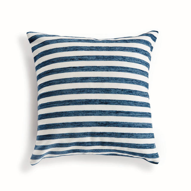 Napa Dark Blue GRANT SQUARE INDOOR-OUTDOOR PILLOW 20"