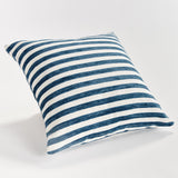 Napa Dark Blue GRANT SQUARE INDOOR-OUTDOOR PILLOW 20"
