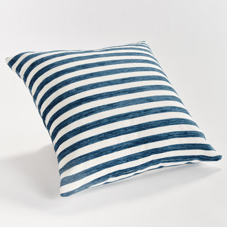 Napa Dark Blue GRANT SQUARE INDOOR-OUTDOOR PILLOW 20"