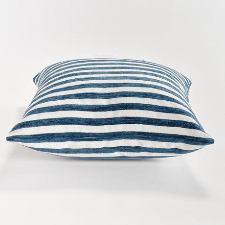 Napa Dark Blue GRANT SQUARE INDOOR-OUTDOOR PILLOW 20"