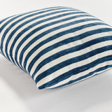 Napa Dark Blue GRANT SQUARE INDOOR-OUTDOOR PILLOW 20"