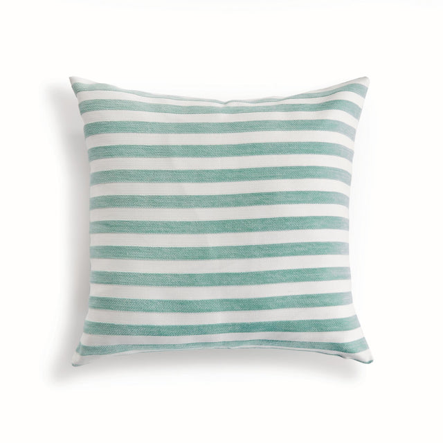 Napa Seafoam GRANT SQUARE INDOOR-OUTDOOR PILLOW 20"