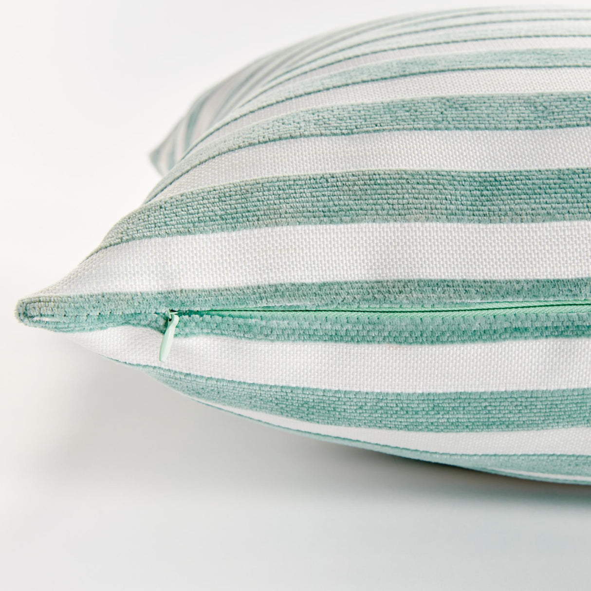 Napa Seafoam GRANT SQUARE INDOOR-OUTDOOR PILLOW 20"