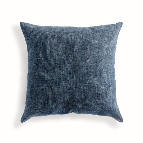 Napa Dark Blue BEVIN SQUARE INDOOR-OUTDOOR PILLOW 20"