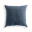 Napa Dark Blue BEVIN SQUARE INDOOR-OUTDOOR PILLOW 20"