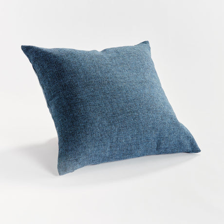Napa Dark Blue BEVIN SQUARE INDOOR-OUTDOOR PILLOW 20"