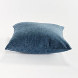 Napa Dark Blue BEVIN SQUARE INDOOR-OUTDOOR PILLOW 20"
